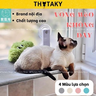 Võng nằm treo cửa sổ cho mèo võng tắm nắng cho mèo gắn kính không dây