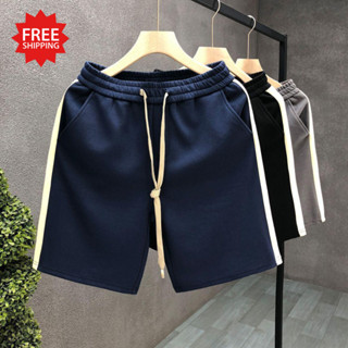 Combo 3 Quần Short Nam Phối Sọc Trắng Cực Đẹp, Phong Cách Trẻ Trung Năng Động