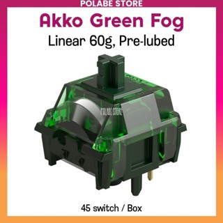 Akko Green Fog Monsgeek Durock Piano POM Linear Switch Công Tắc Bàn Phím Cơ Polabe Store