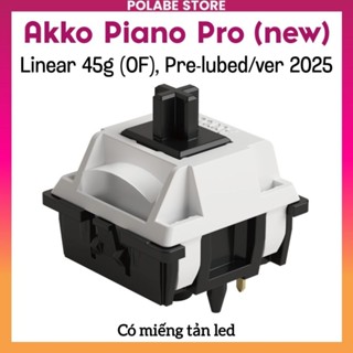 Công tắc Akko POM Piano V3 Pro Blue Wine Red Air switch bàn phím cơ Polabe Store