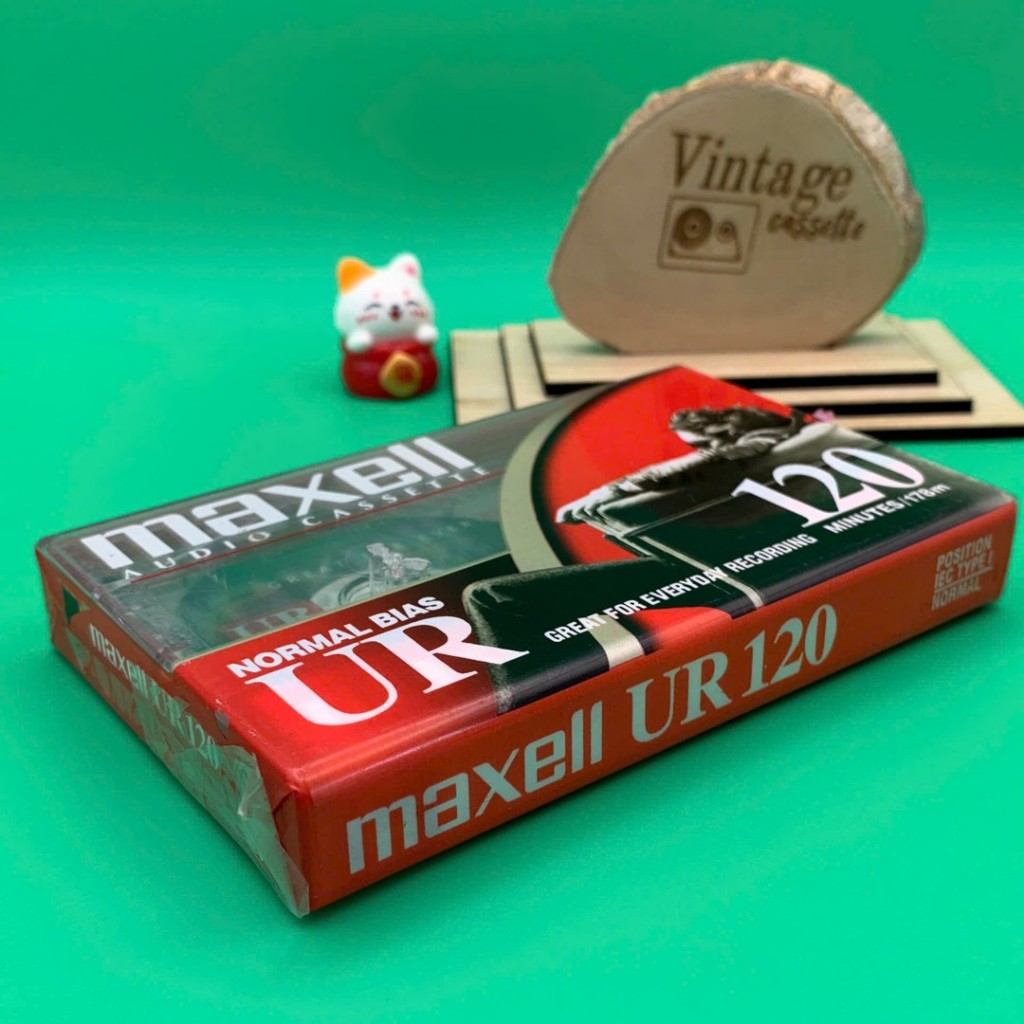 Băng cassette Maxell UR 120 nguyên seal
