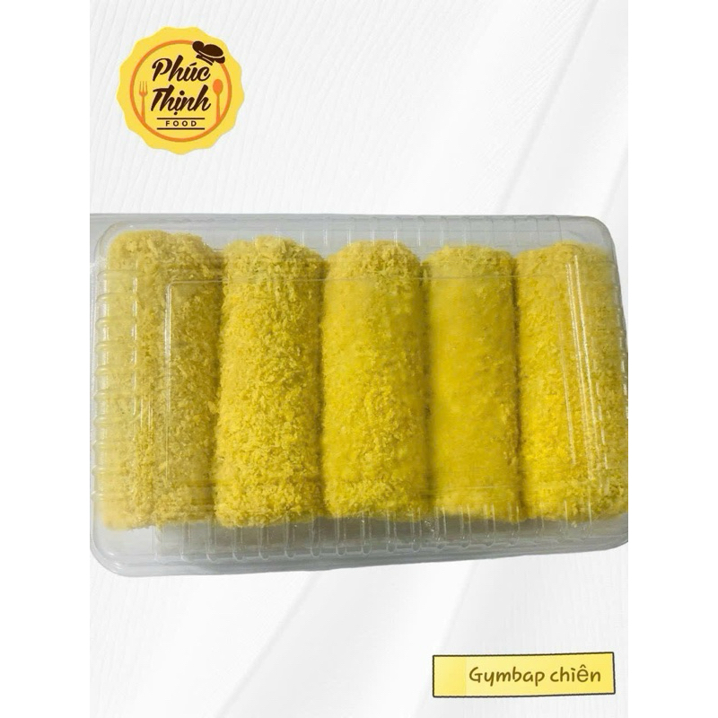 GIMBAP CHIÊN XÙ hộp 5 cuộn 600gr (giao tphcm)
