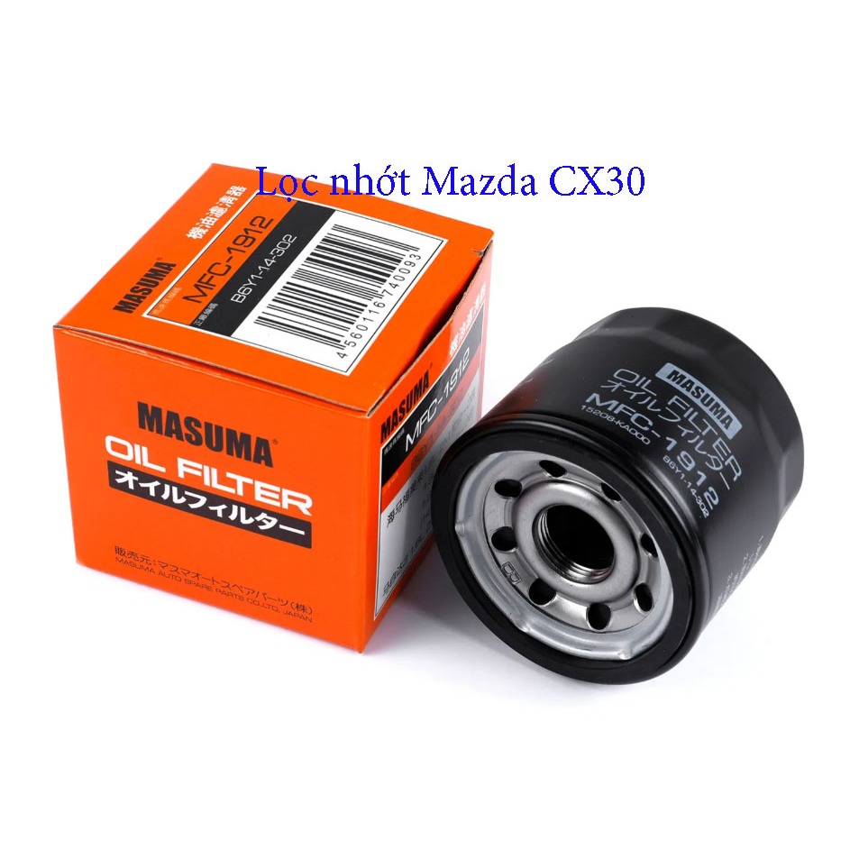 Lọc nhớt Mazda CX30 Masuma Nhật Bản,Phụ tùng ô tô Mazda CX30