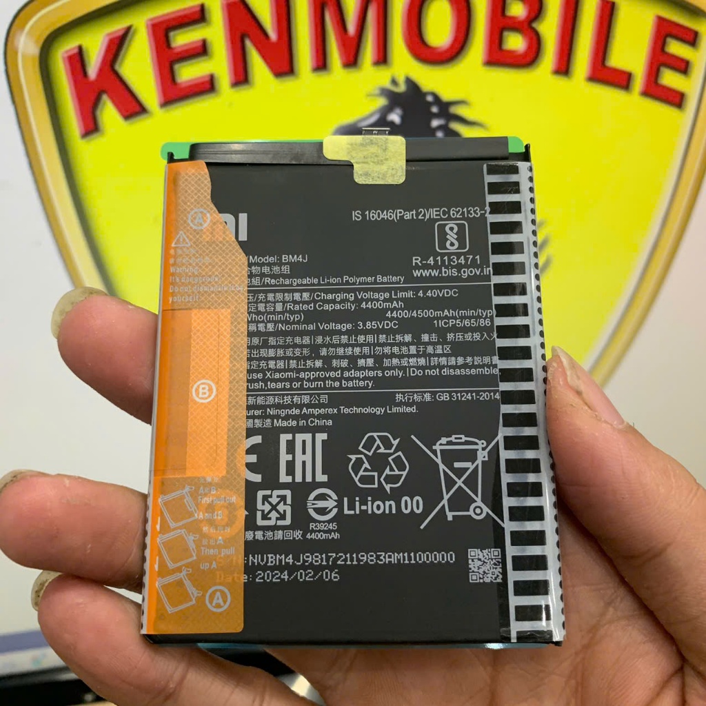 Pin ZIN Tương Thích XM Model BM4J Dùng Cho Redmi Note 8 Pro (bảo hành 3 tháng)