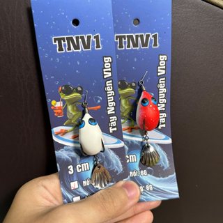  Mồi Giả Câu Lure TNV1 Body 3cm Nổi 6.5g Lửng 8g 