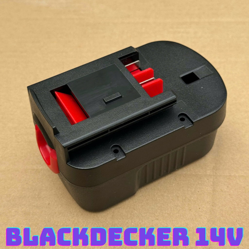 Vỏ pin blackdecker 14v niken nhật bãi đóng được 8 cell 18650 và mạch