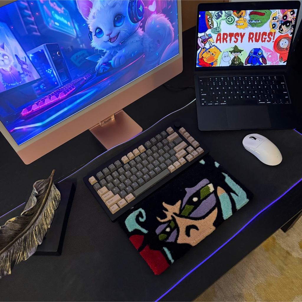 THẢM POWERPUFF GIRL (15x30cm) - ArtsyRugs Store