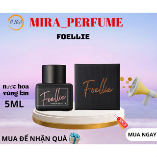 Nước Hoa Vùng Kín foell/ie nữ mùi thơm hoa hồng sexy thơm quyến rũ 5ml