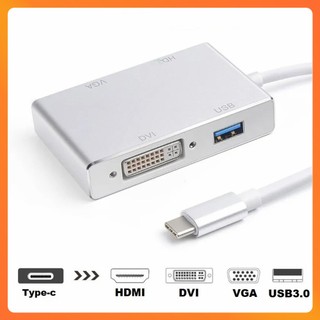 Cáp Chuyển Đổi USB Type-C Ra HDMI/VGA/DVI/USB 3.0 – Cable Type C Đa Năng Laptop, Máy Tính,....