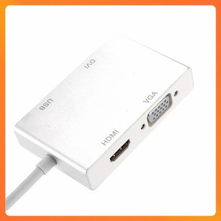 Cáp Chuyển Đổi USB Type-C Ra HDMI/VGA/DVI/USB 3.0 – Cable Type C Đa Năng Laptop, Máy Tính,....