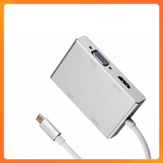 Cáp Chuyển Đổi USB Type-C Ra HDMI/VGA/DVI/USB 3.0 – Cable Type C Đa Năng Laptop, Máy Tính,....
