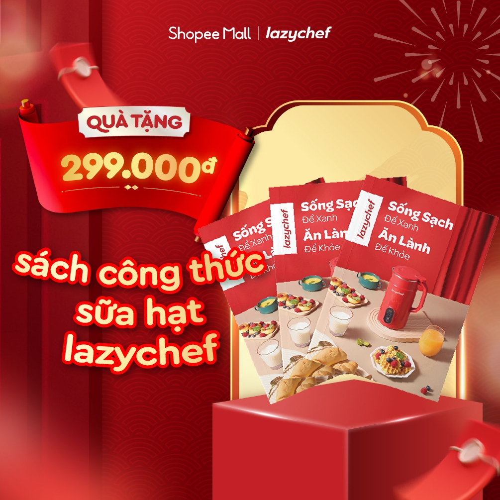 [Hàng Tặng] Công Thức Sữa Hạt Lazychef