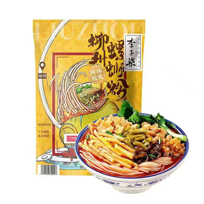 COMBO: 10 Gói 335gr Bún Ốc Lý Tử Thất Trung Quốc