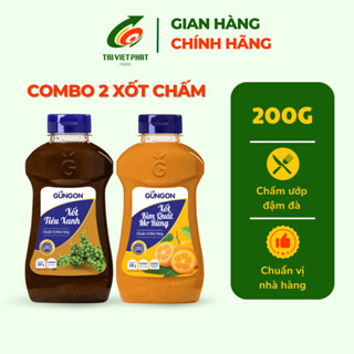  Combo 2 nước sốt chấm GUNGON nước chấm hải sản nướng thịt nướng 200g 