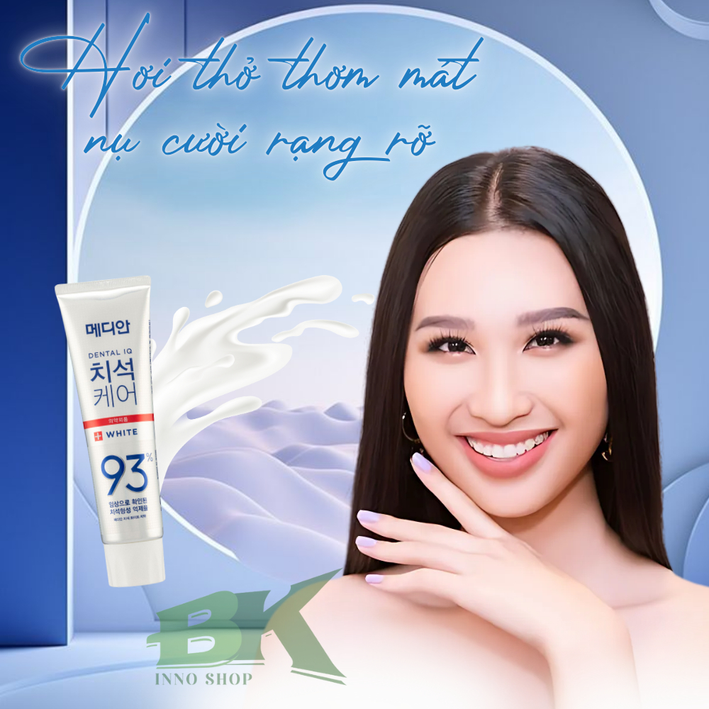 Kem Trắng Răng MEDIAN DENTAL Làm sạch sâu, bảo vệ nướu, cho răng trắng sáng và hơi thở thơm mát suốt ngày dài | BK INNO