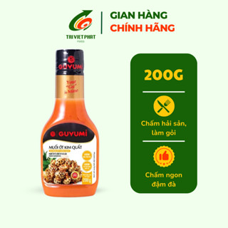 Muối ớt đỏ kim quất GUYUMI 200g gia vị chấm thịt nướng hải sản đồ chay