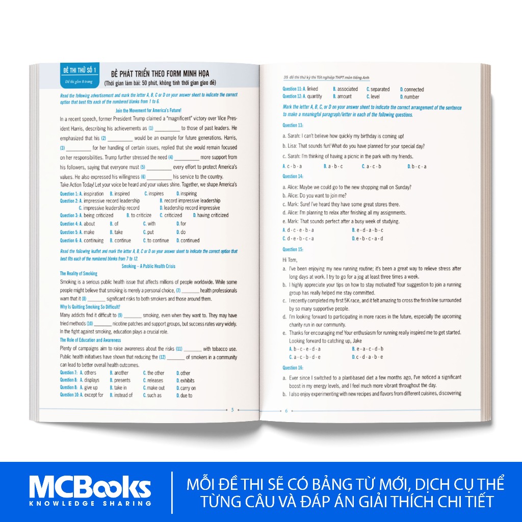 Sách - 35 Đề Thi Thử Kỳ Thi Tốt Nghiệp THPT Môn Tiếng Anh | BigBuy360 - bigbuy360.vn