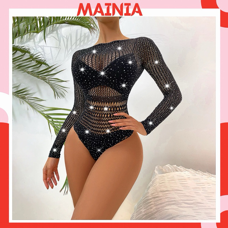 Jum Lưới Lọt Khe Đính Đá 097 MAINIA STORE BIGSIZE QUEEN of NIGHT