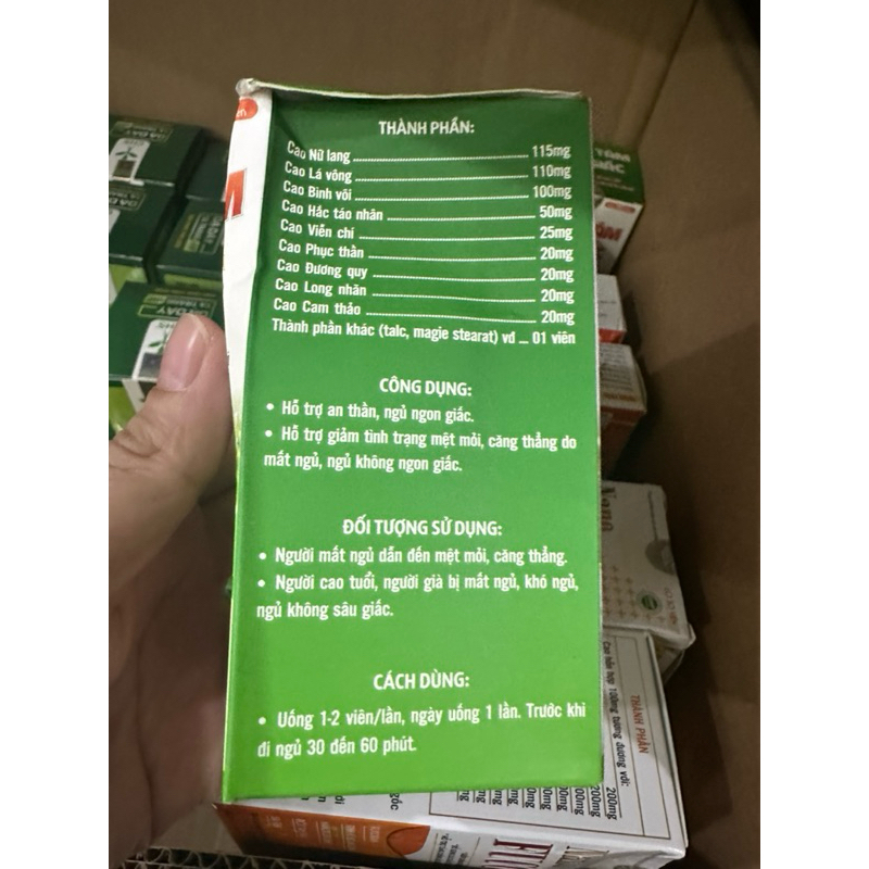 Thanh lý vỏ hơi móp do vận chuyển Định tâm an giấc giúp ngủ ngon giấc hạn 2027