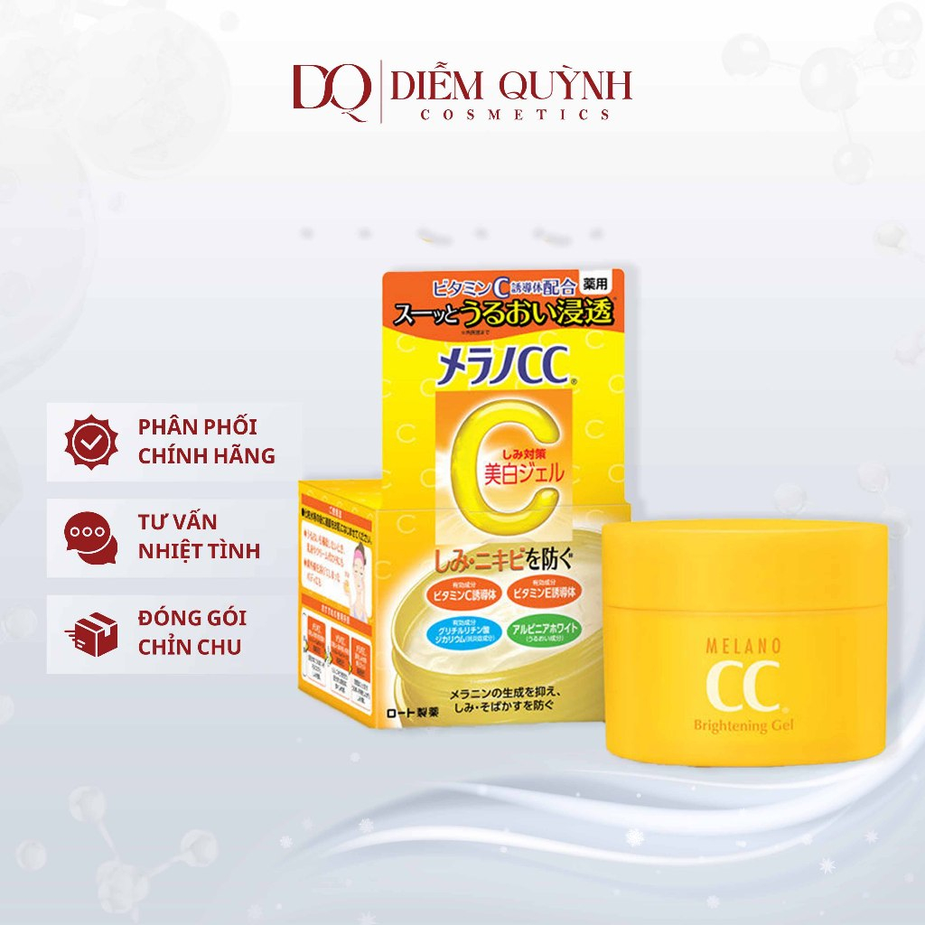 Kem dưỡng trắng da CC Melano ngừa nám , đốm tàn nhang làm sáng da.