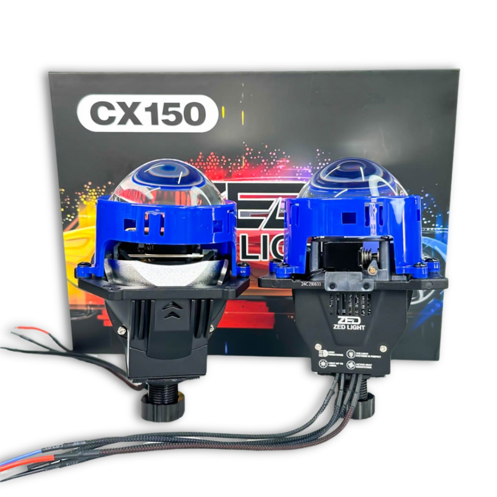 Đèn Pha Bi LED 3.0 CX150 ZEDLIGHT - 75W Bản Cao Cấp 6000K Sáng Trắng - 12V ĐiệnBình Lắp Oto,Xe Máy