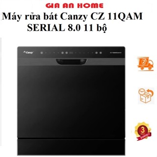 Máy rửa bát Canzy CZ 11QAM Serial 8.0 - Sấy khí nóng PTC, BH 3 năm, Hàng chính hãng