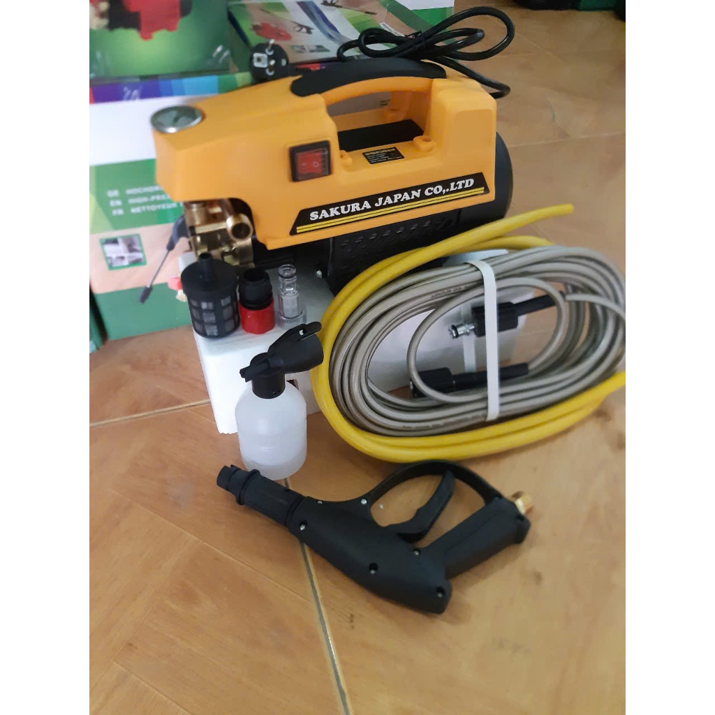 Máy rửa xe SAKURA Japan _công nghệ inventer tiết kiệm điện