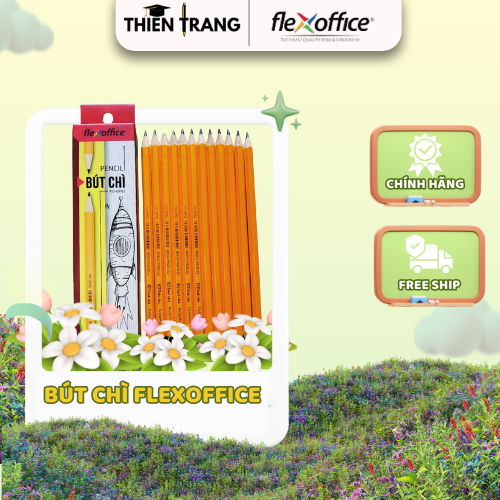 Combo 12 cây bút chì gỗ 2B FO-GP02