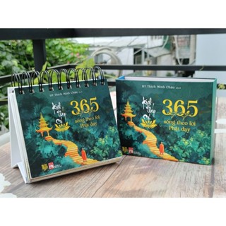 Sách Kinh Pháp Cú - 365 ngày sống theo lời Phật dạy (bản cao cấp, in màu)