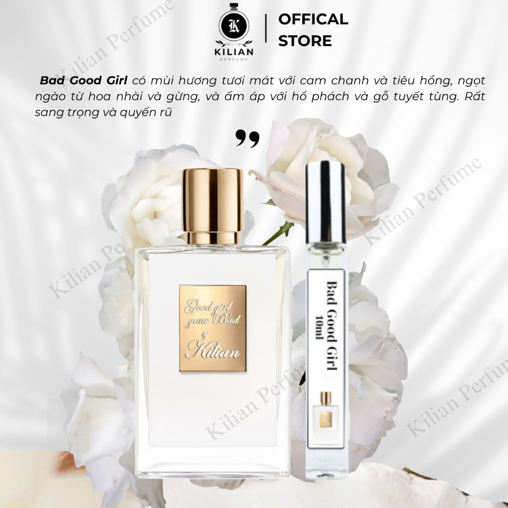 Nước hoa nữ, nước hoa nữ Rắn Trắng Good Girl Gone Bad chiết 10ml