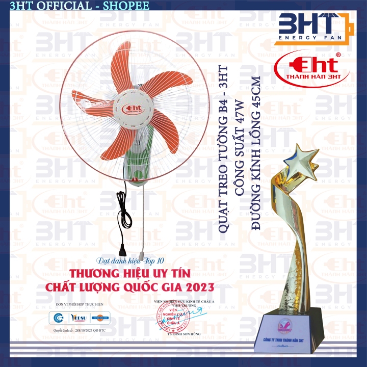 COMBO 2 Quạt treo tường - B4/47W