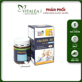 Viên uống bổ sung Canxi D3 Sanct BernHard CHLB Đức - Hộp 60 viên