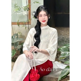 ÁO DÀI gấm thọ dơi - áo dài in 3d  MẪU HOT NĂM