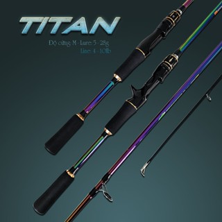 Cần câu lure máy ngang và máy đứng Dyawa titan độ dài đa dạng CM27