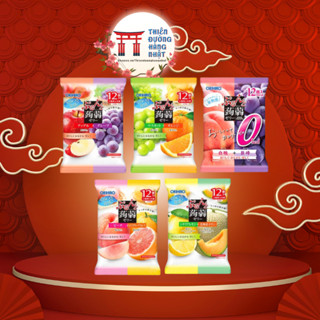 [TẾT 2025] Thạch Hoa Quả Orihiro Nhật Bản dai giòn, nhiều hương vị trái cây