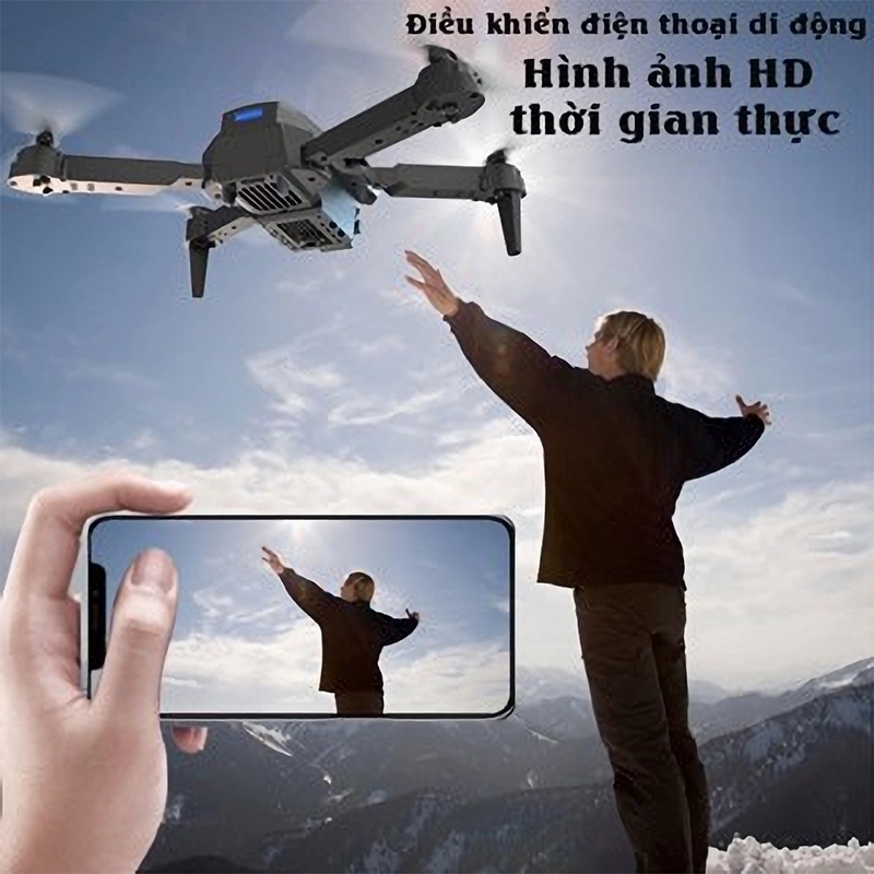 Máy Bay Flycam E99 Pro Max Drone camera 4k mini trang bị came Một máy bay không người lái có thể gập lại được  giá cao | BigBuy360 - bigbuy360.vn