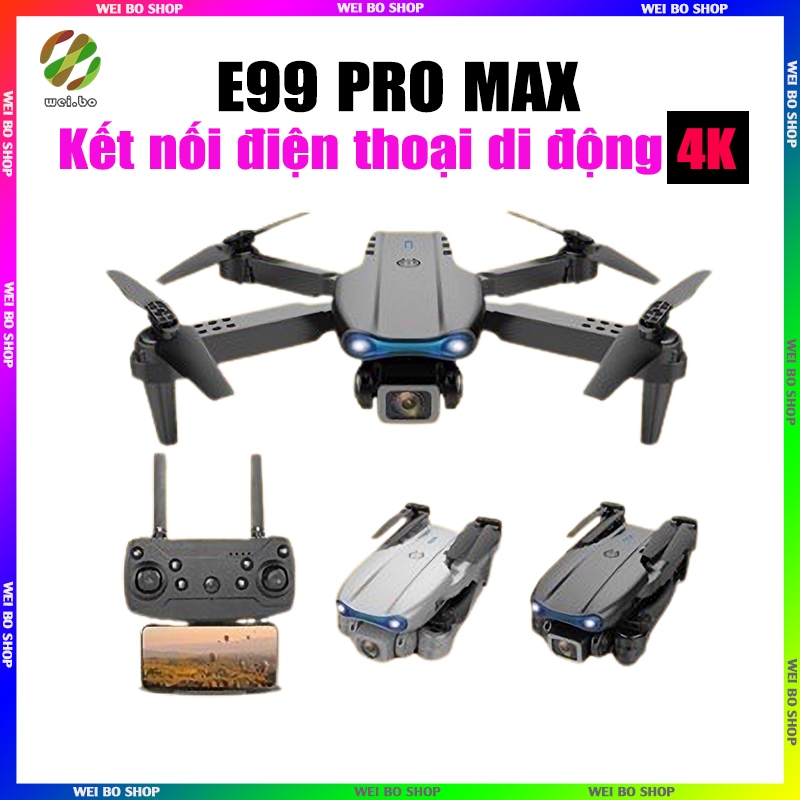 Máy Bay Flycam E99 Pro Max Drone camera 4k mini trang bị came Một máy bay không người lái có thể gập lại được  giá cao | BigBuy360 - bigbuy360.vn