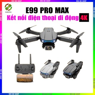Máy Bay Flycam E99 Pro Max Drone camera 4k mini trang bị came Một máy bay không người lái có thể gập lại được  giá cao