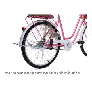 [Giảm 10%] Xe đạp mini Thống Nhất LD24-02 - Cỡ vành 24inch cho người cao từ 1m40 trở lên