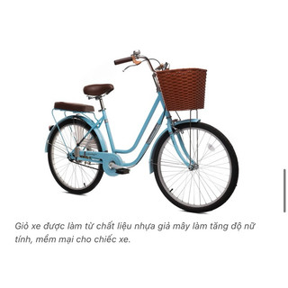 [Giảm 10%] Xe đạp mini Thống Nhất LD24-02 - Cỡ vành 24inch cho người cao từ 1m40 trở lên