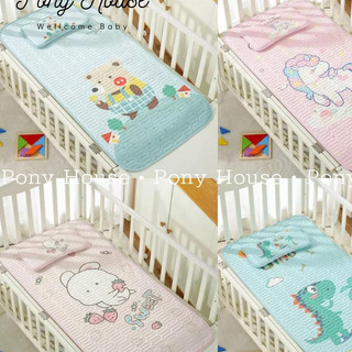 Chiếu Điều Hòa Cao Su Non Tặng Kèm Gối Cho Bé, Chiếu Cao Su Non 5D Thoáng Mát Cho Bé Từ Sơ Sinh