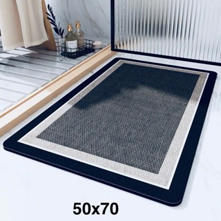 (50x70) thảm siêu thấm siêu chống trượt cao cấp 2024 cửa phòng tắm loại to rộng đẹp nhất