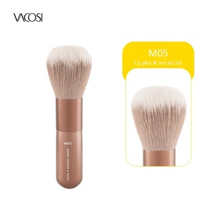 Cọ Phủ Cán Ngắn M05 Short Powder & Bush Hasaki Sản Phẩm Chính Hãng