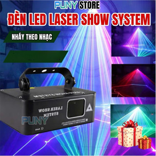 Đèn sân khấu đánh tia Laser Show System chiếu hiệu ứng 3D dành cho  phòng hát karaoke sân khấu phòng bay PUNY