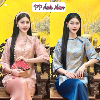 Mẫu pháp phục tằm thọ siêu mát duyên dáng- Pháp phục Ánh Mun