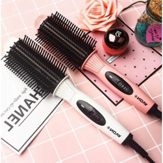 Lược Điện Chải Tóc DIDOOGLT Tạo Kiểu Tóc Uốn Tóc Uôn Cúp Cụp Xoay Tròn Chuyên Nghiệp