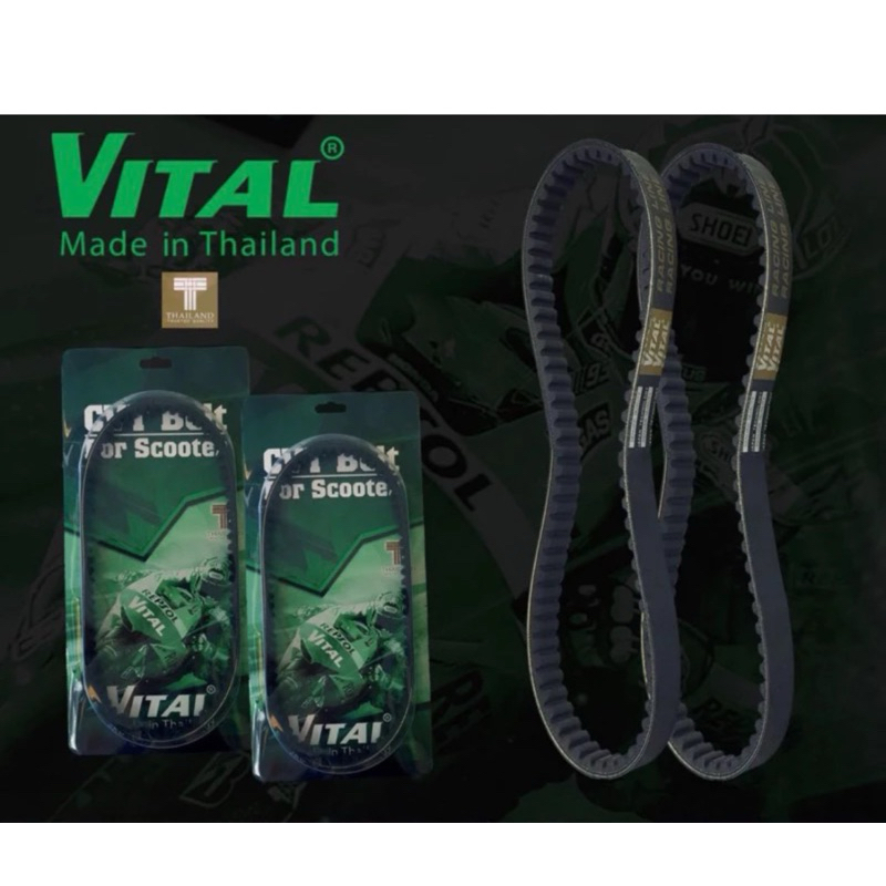 Dây curoa SH, SH 150, Dylan 150, A Móc 150 ,Dây Curoa VITAL KEVLAR  Cao Cấp Nhập Zin Thailand Trên 3