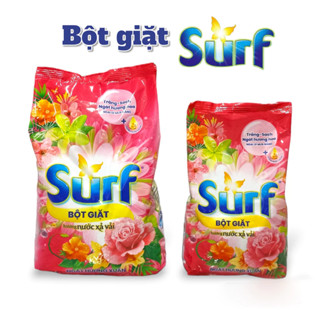 Bột giặt Surf Hương nước xả vải Ngát Hương Xuân 380g 800g 2kg xà bông giặt đồ 