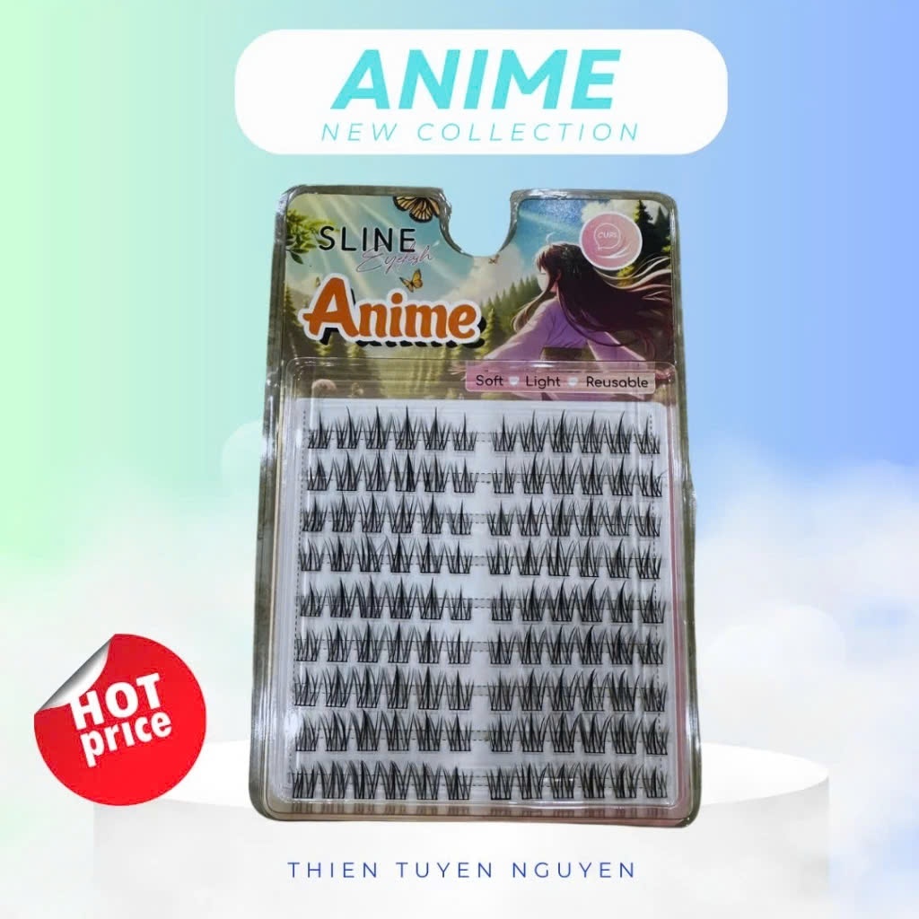 Mi gắn sẵn SLINE/Gắn sẵn keo/ Mi gắn nhanh/ Mi Anime
