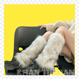 Ống lông đeo chân ấm áp - Phụ kiện mùa đông - Khanturban
